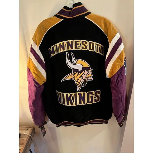 Minnesota Vikings Leather Jacket - Picture 6 of 6
